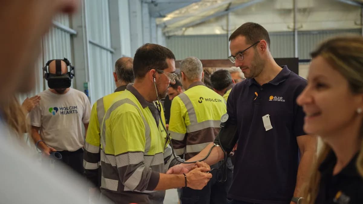 La vigilancia de la salud laboral como inversión estratégica en Holcim España