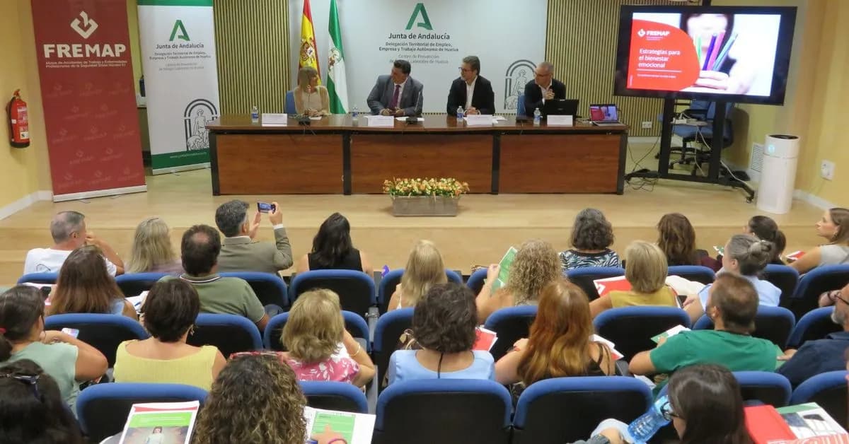 Jornada técnica en Huelva sobre bienestar emocional en el trabajo