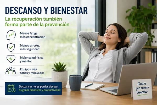La importancia del descanso en el bienestar laboral